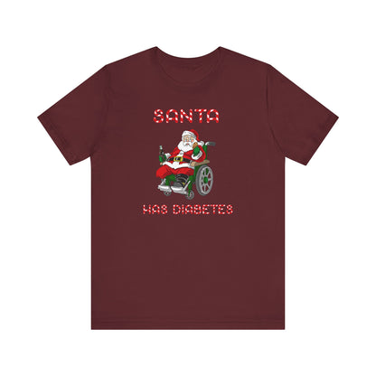 Santa Has Diabetes - Men's T-Shirt