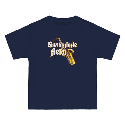 Saxophone Hero - Men's Heavyweight T-Shirt