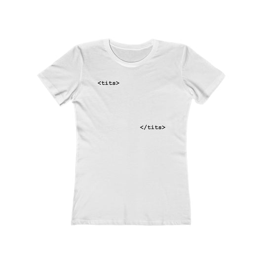 Tits - Html - Women’s T-Shirt