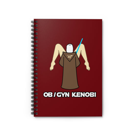 Ob Gyn Kenobi - Spiral Notebook