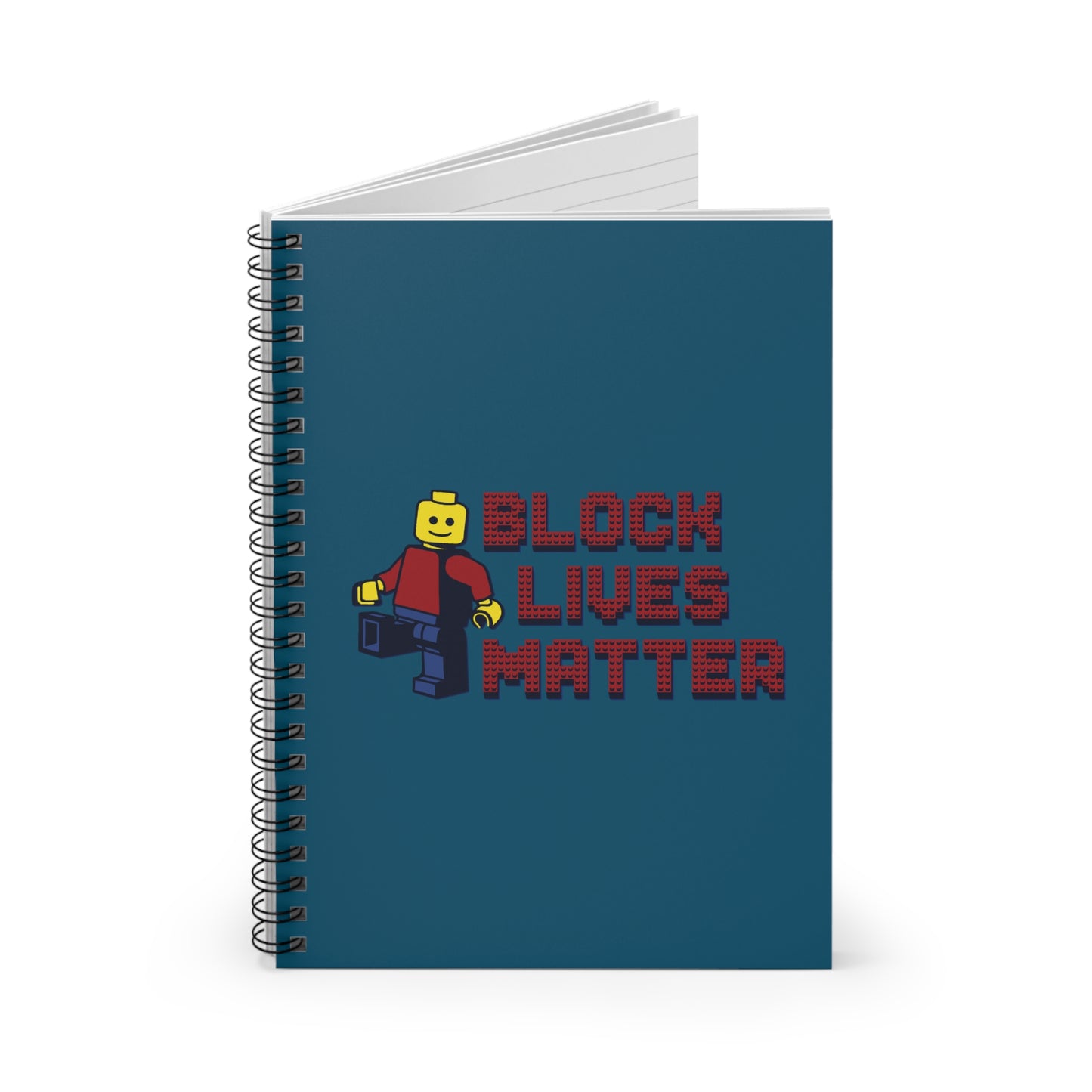 Block Lives Matter - Spiral Notebook