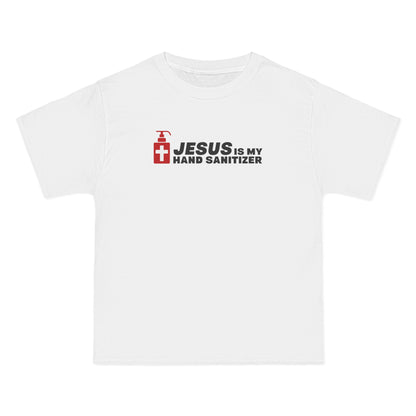 Jesus Is My Hand Sanitizer (Coronavirus) - Men's Heavyweight T-Shirt