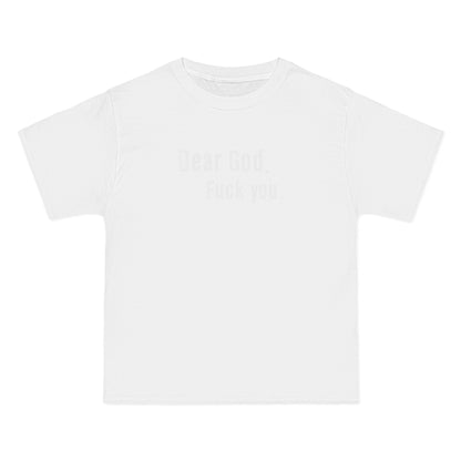 Dear God - Fuck You - Men's Heavyweight T-Shirt