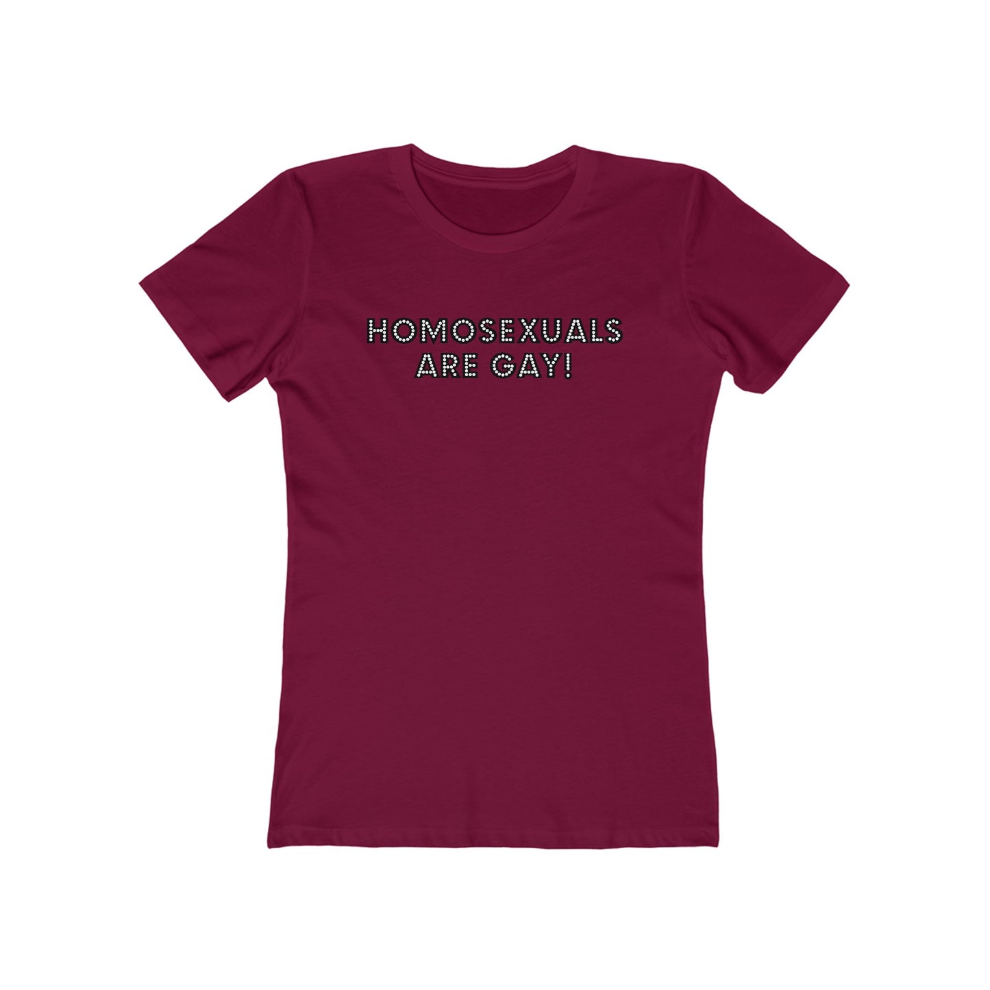 Homosexuals Are Gay - Women’s T-Shirt