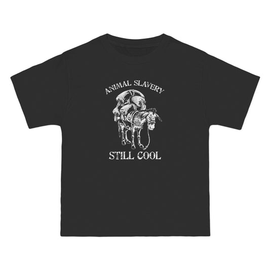 Animal Slavery Still Cool - Men's Heavyweight T-Shirt