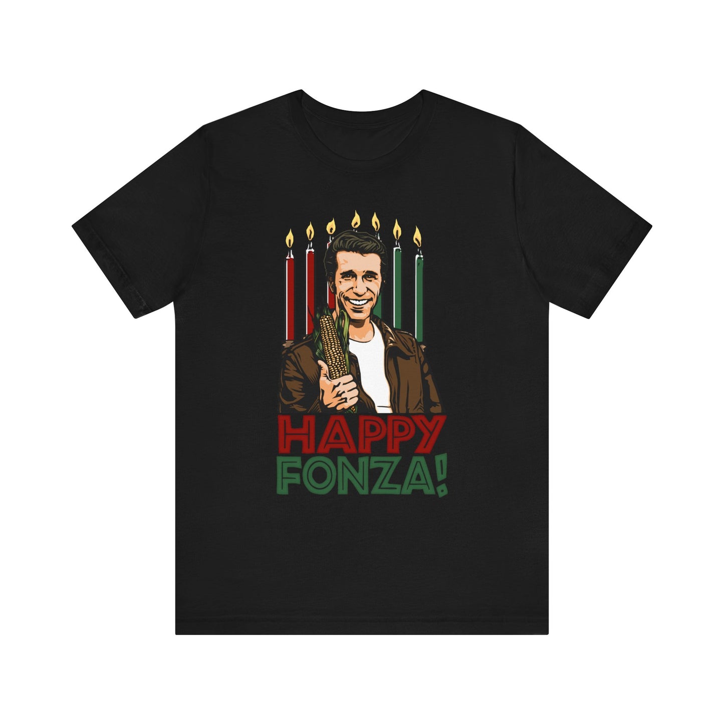 Happy Fonza!  - Men's T-Shirt