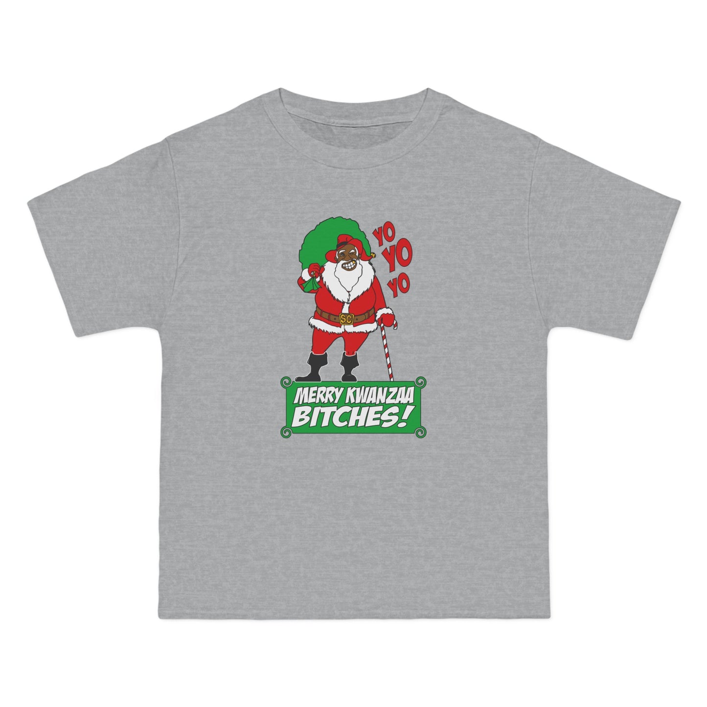 Yo Yo Yo - Merry Kwanzaa Bitches - Men's Heavyweight T-Shirt