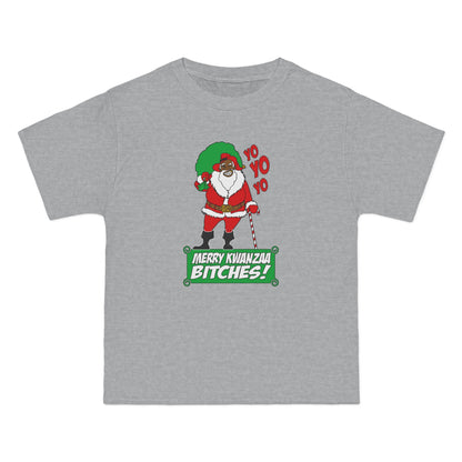 Yo Yo Yo - Merry Kwanzaa Bitches - Men's Heavyweight T-Shirt