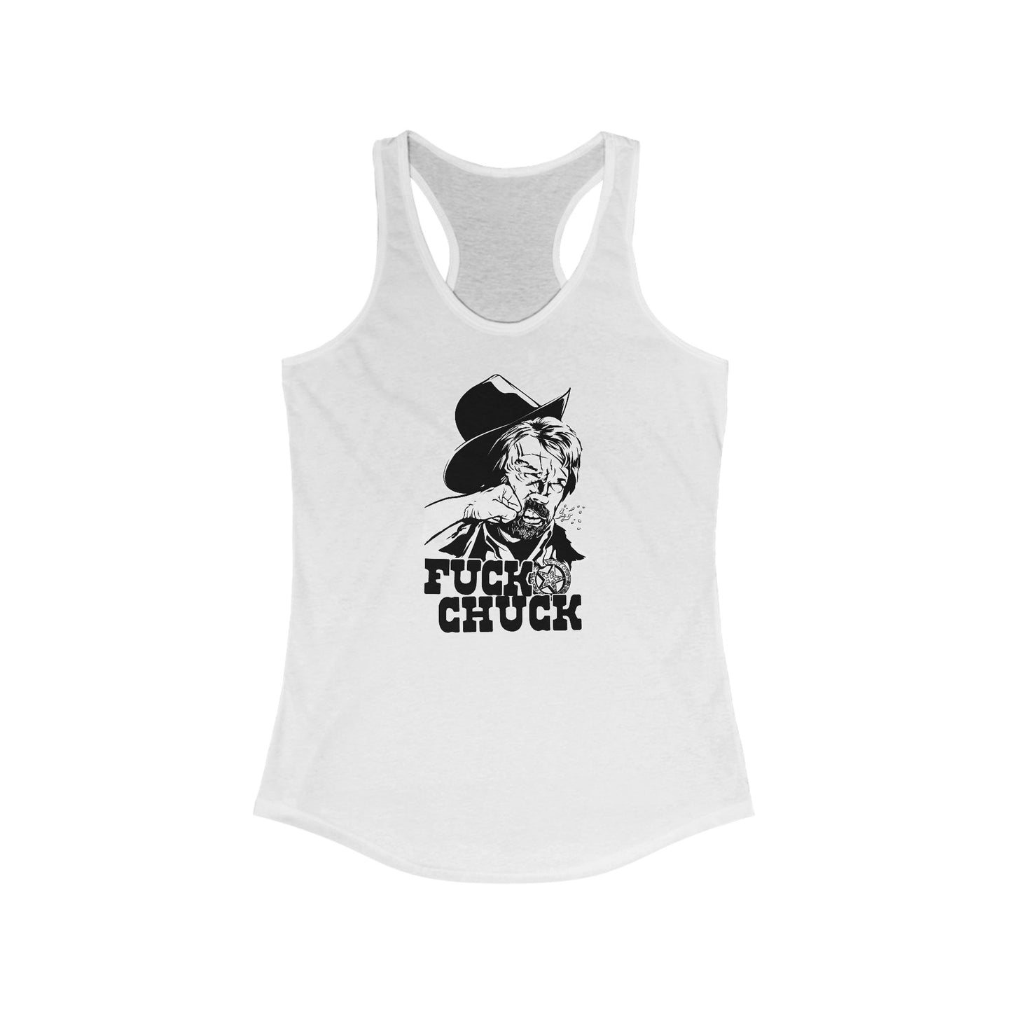 Fuck Chuck - Women's Racerback Tank