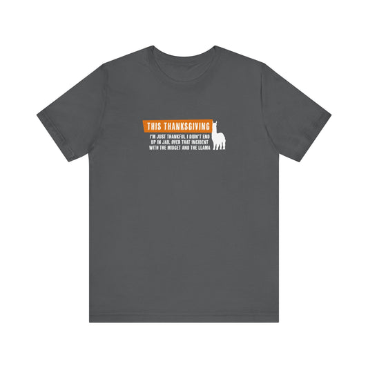 This Thanksgiving I'm Just Thankful - Men's T-Shirt