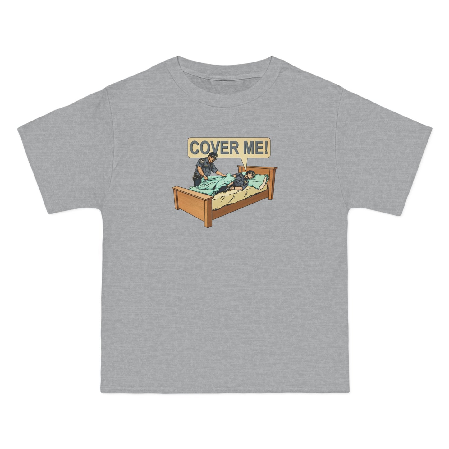 Cover Me! - Men's Heavyweight T-Shirt