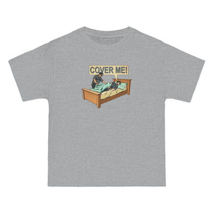 Cover Me! - Men's Heavyweight T-Shirt