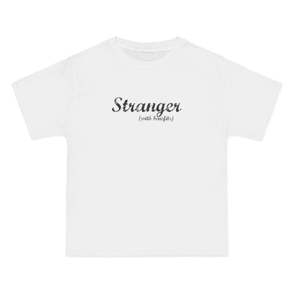 Stranger (With Benefits) - Men's Heavyweight T-Shirt