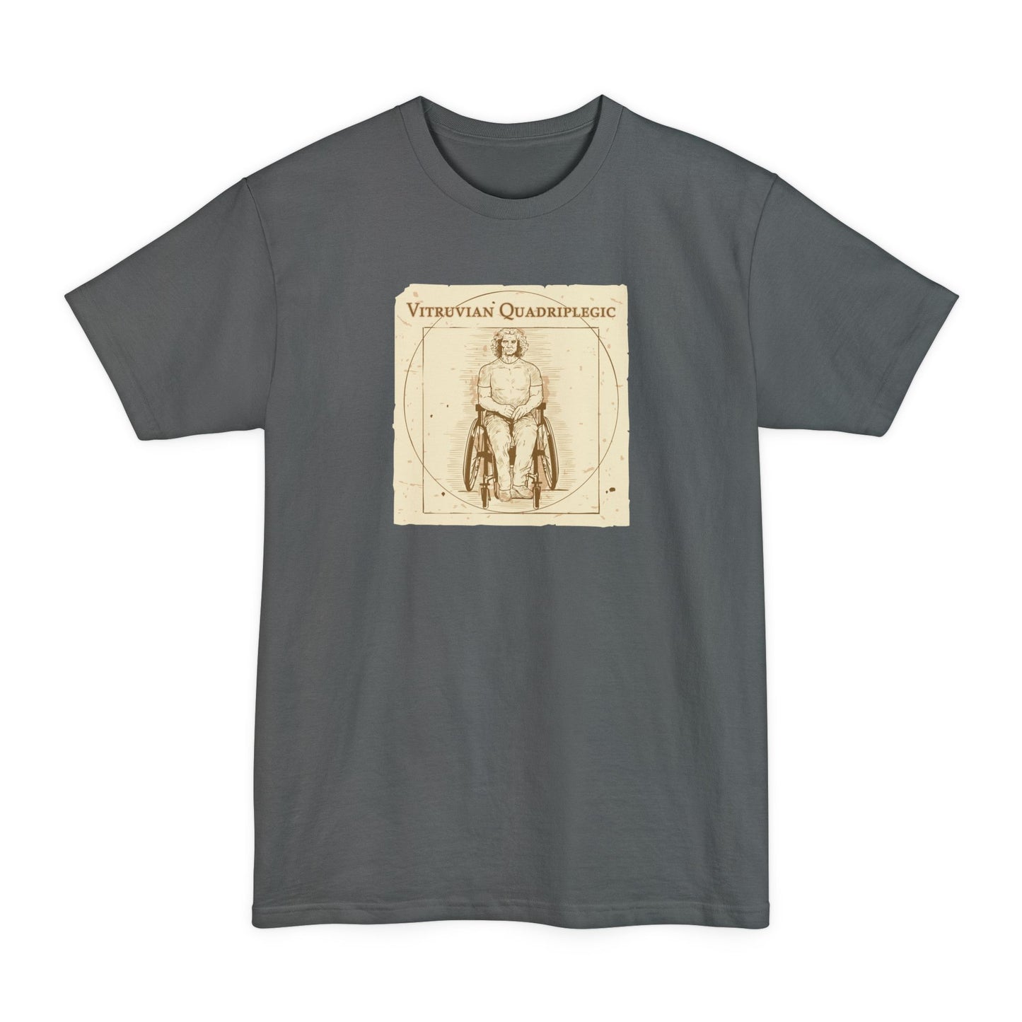 Vitruvian Quadriplegic - Men's Tall T-Shirt