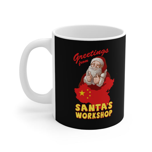 Greetings From Santa's Workshop (China) - Mug