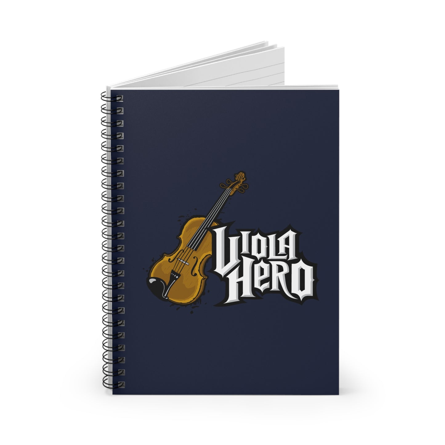 Viola Hero - Spiral Notebook