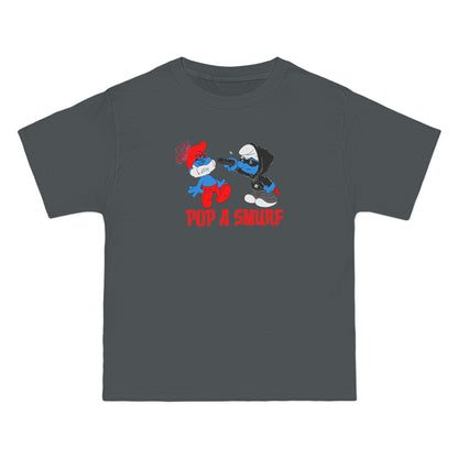 Pop A Smurf - Men's Heavyweight T-Shirt