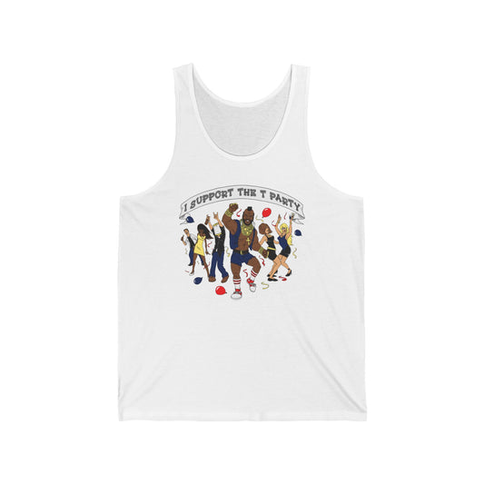 I Support The T Party - Unisex Tank