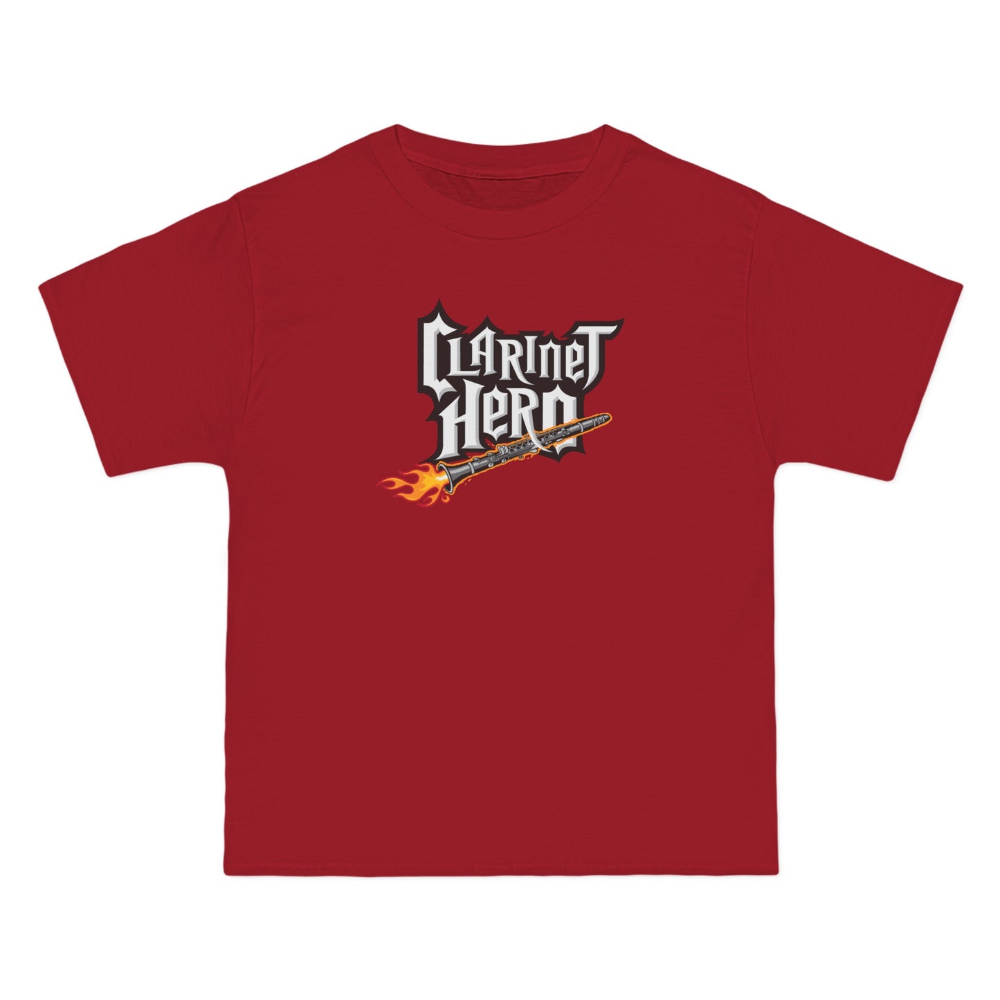 Clarinet Hero - Men's Heavyweight T-Shirt