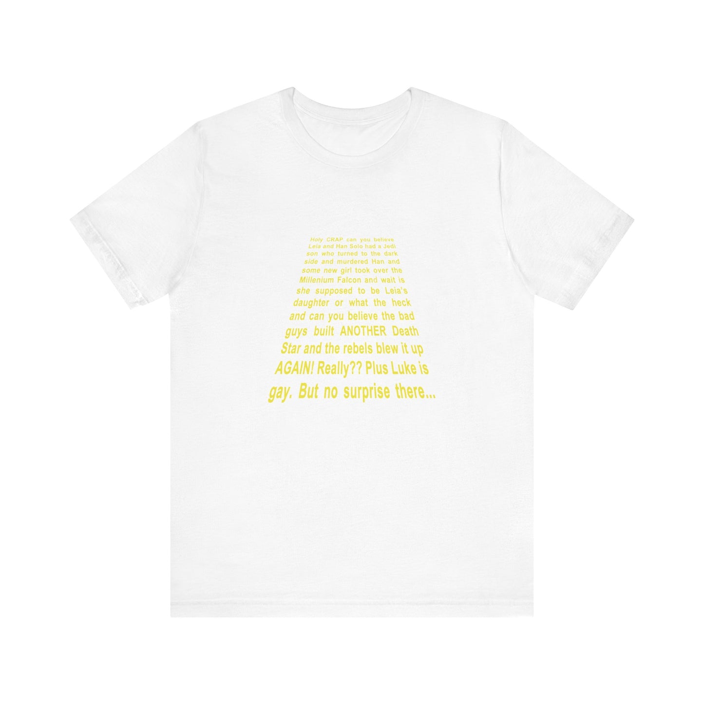 Star Wars Spoiler Shirt - Men's T-Shirt