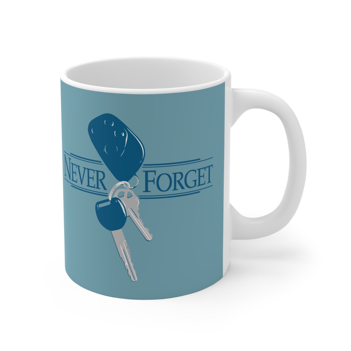 Never Forget (Keys) - Mug