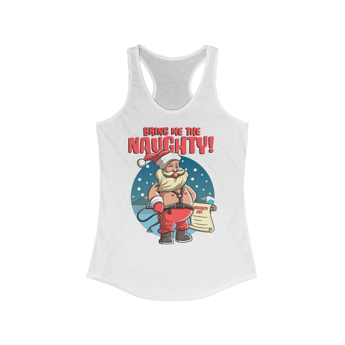 Bring Me The Naughty! - Women’s Racerback Tank