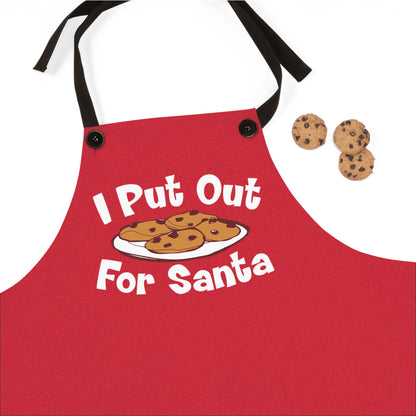 I Put Out For Santa - Apron