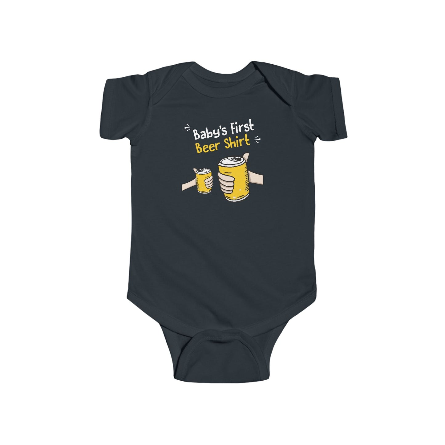 Baby's First Beer Shirt - Baby Onesie