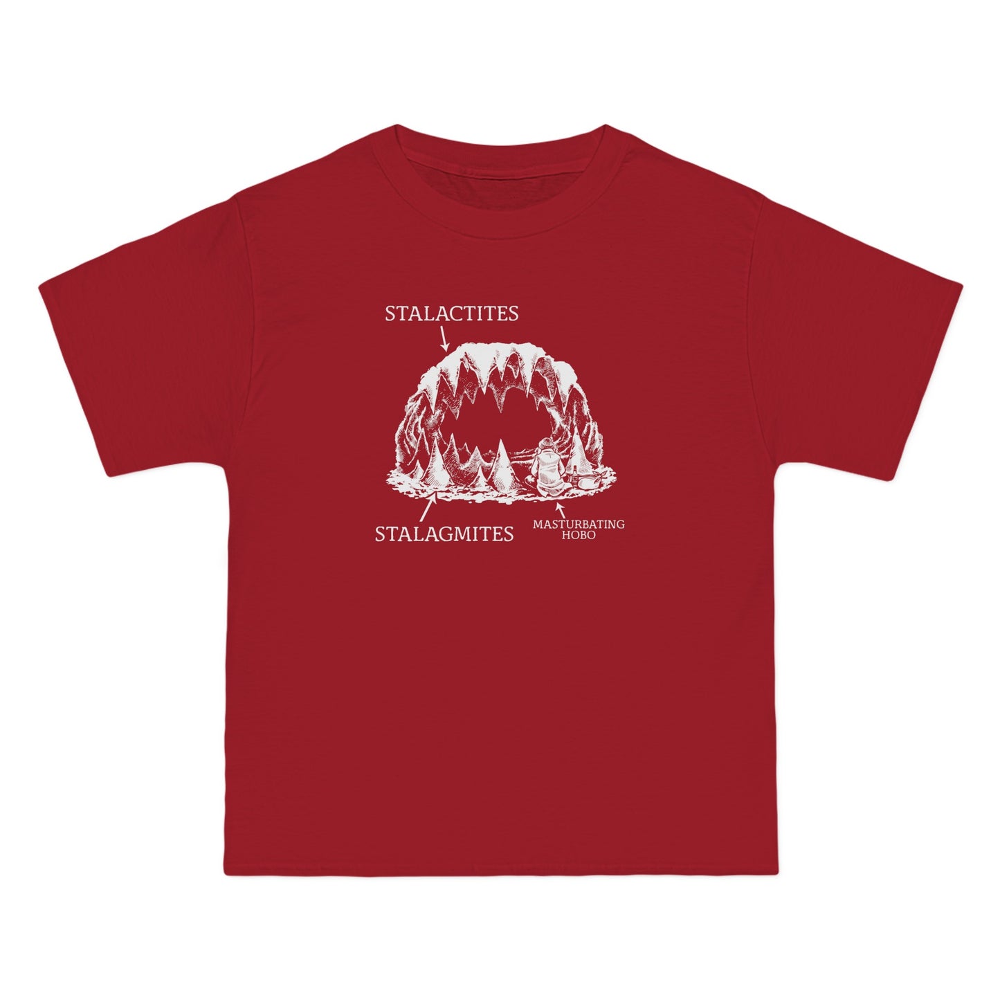 Stalactites And Stalagmites - Men's Heavyweight T-Shirt