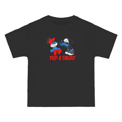 Pop A Smurf - Men's Heavyweight T-Shirt