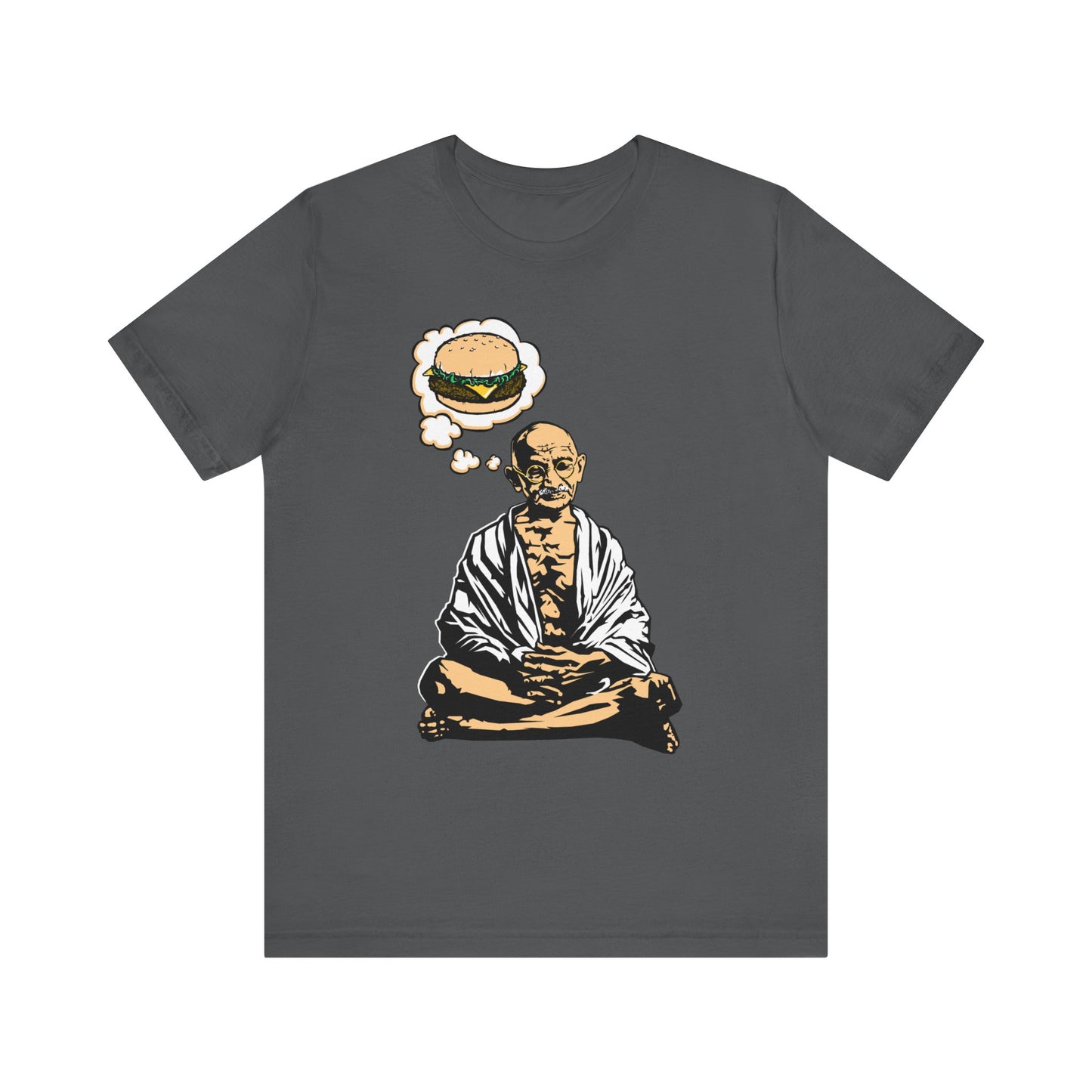 Gandhi Cheeseburger - Men's T-Shirt