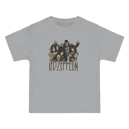 Led Zeppelin (KISS) Parody - Men's Heavyweight T-Shirt