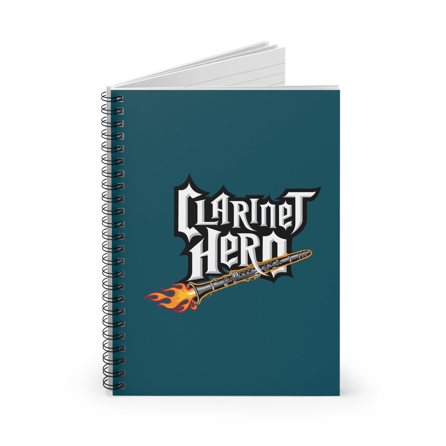 Clarinet Hero - Spiral Notebook