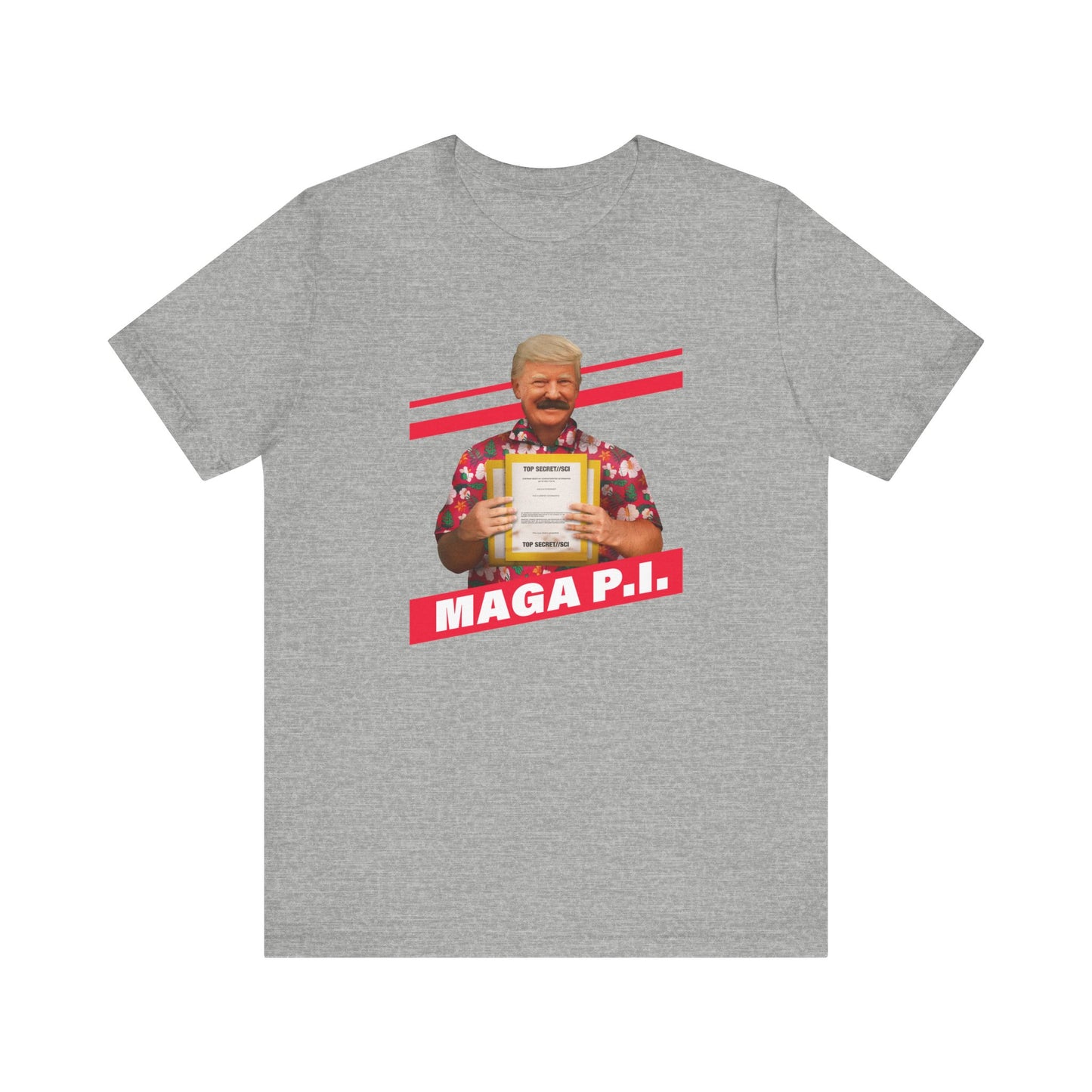 Maga P.I. (Donald Trump) - Men's T-Shirt