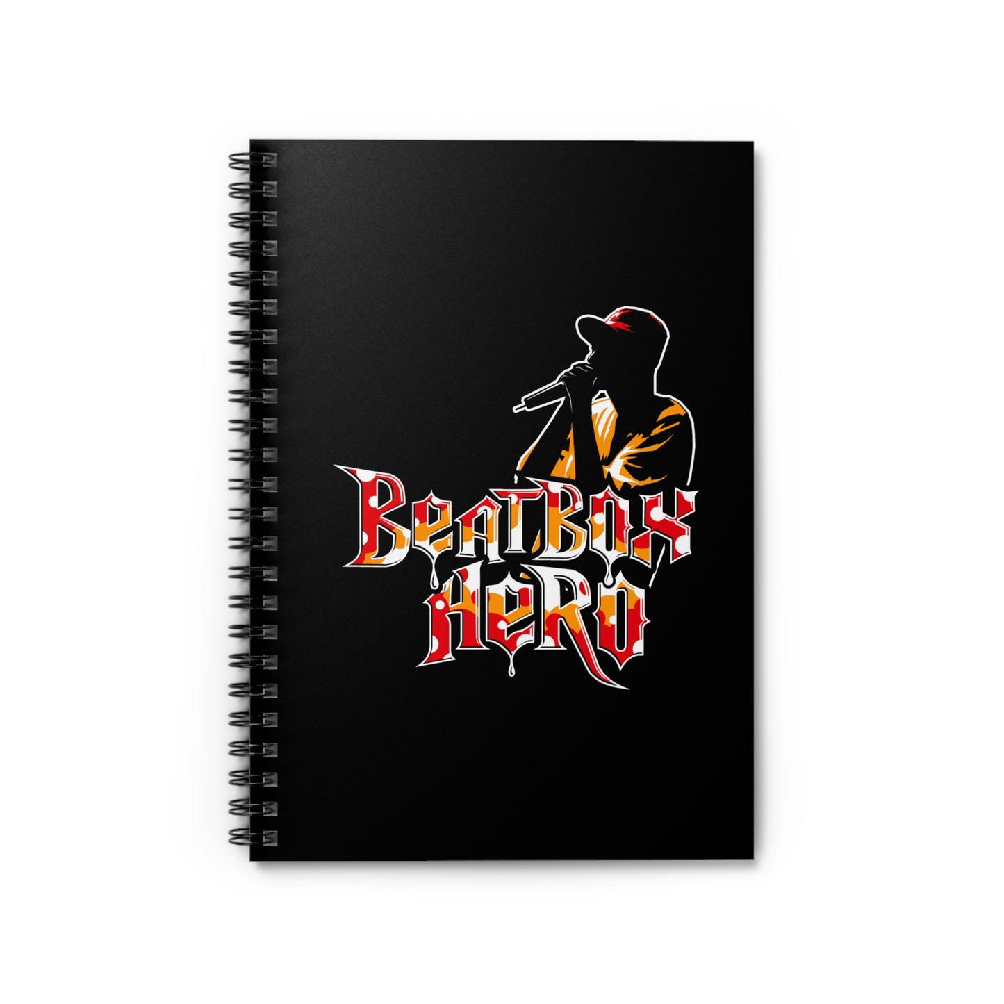 Beatbox Hero - Spiral Notebook