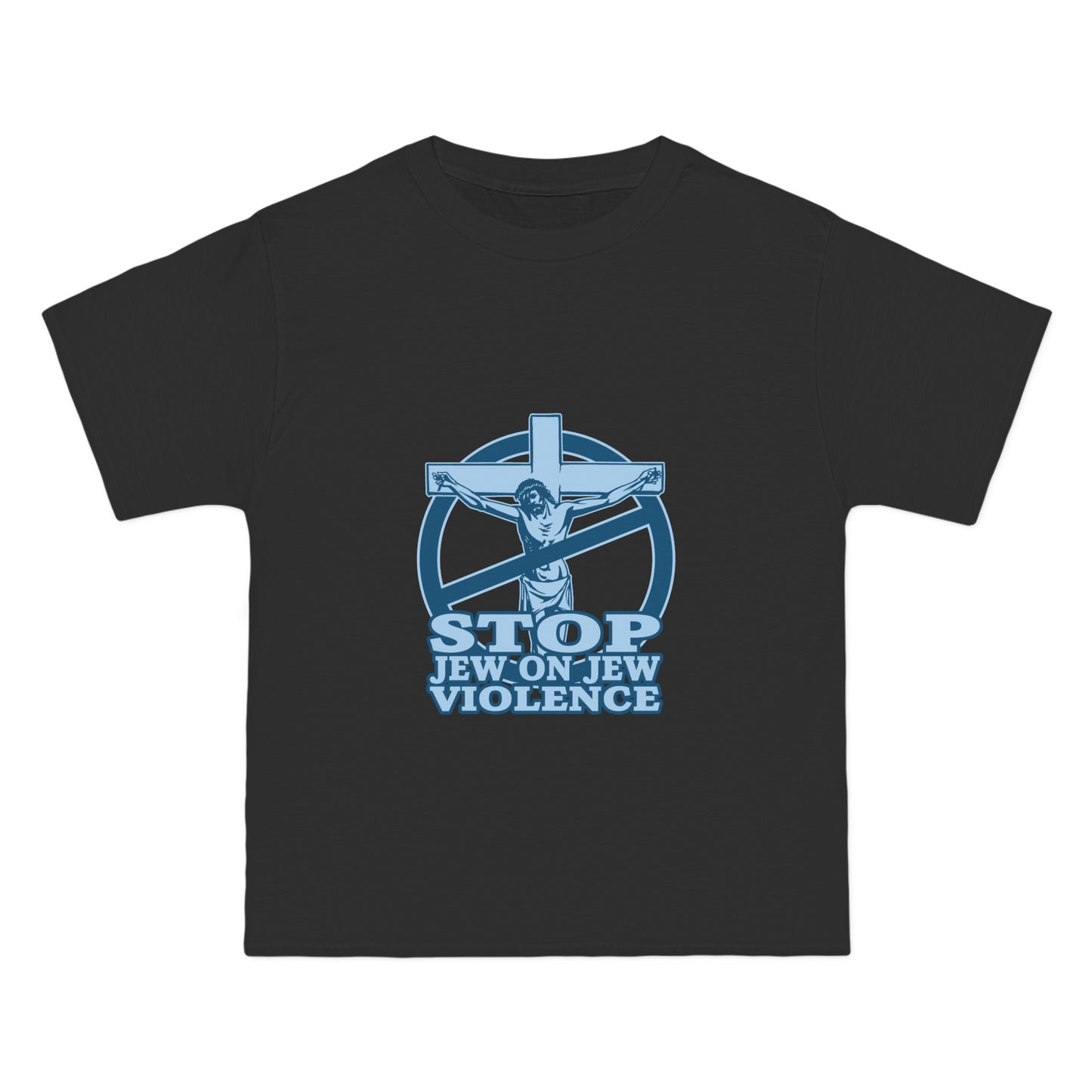 Stop Jew On Jew Violence - Men's Heavyweight T-Shirt