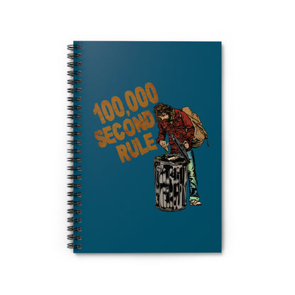 100000 Second Rule - Spiral Notebook