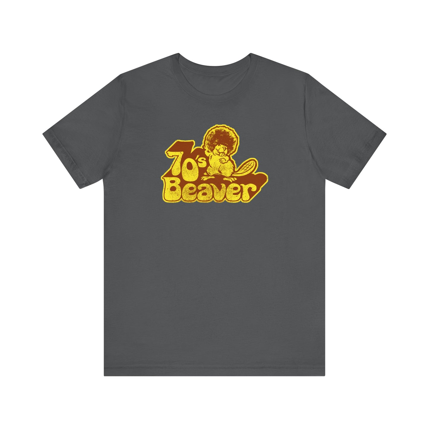 70's Beaver  - Men's T-Shirt