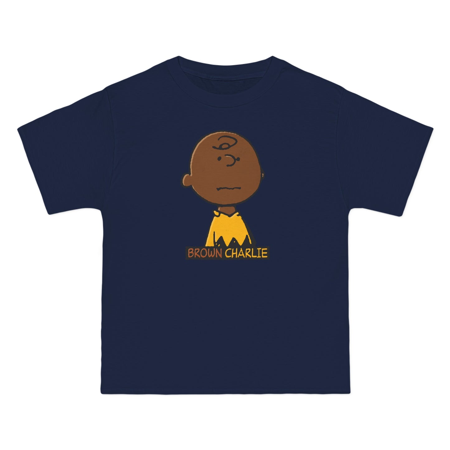 Brown Charlie - Men's Heavyweight T-Shirt