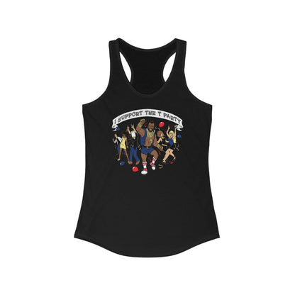 I Support The T Party  - Women’s Racerback Tank