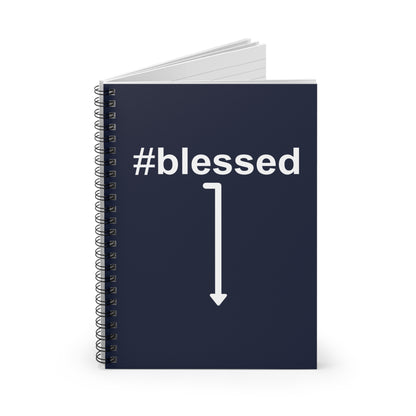 #Blessed - Spiral Notebook