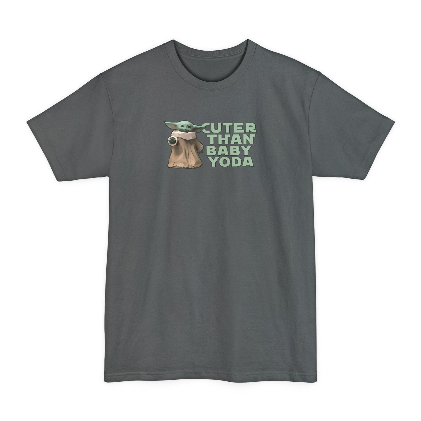 Cuter Than Baby Yoda - Men's Tall T-Shirt