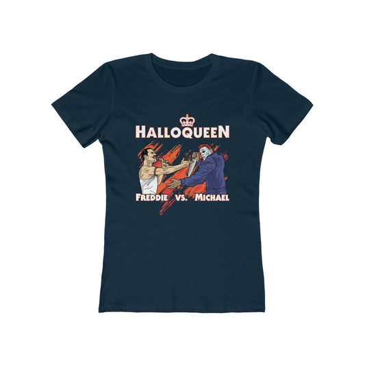 Halloqueen - Freddie Vs Michael - Women's T-Shirt