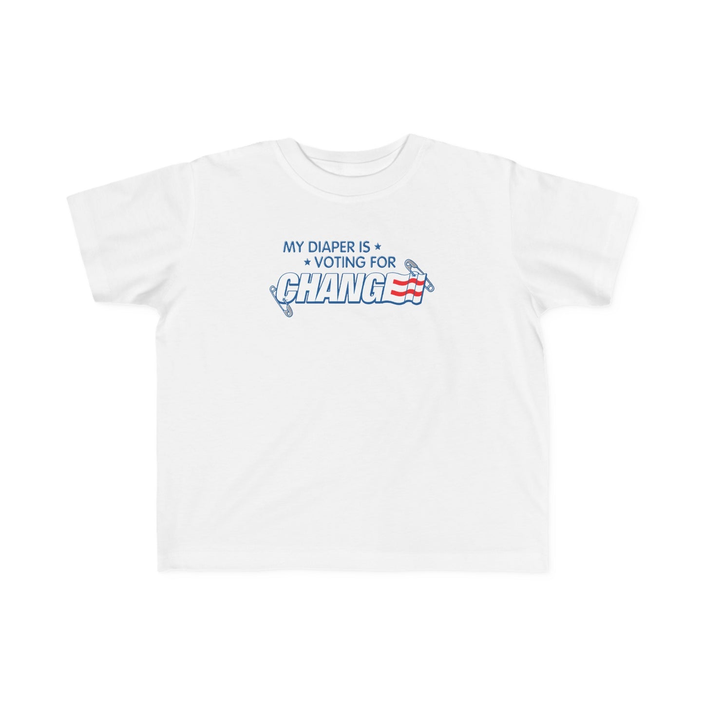 My Diaper Is Voting For Change - Toddler T-Shirt