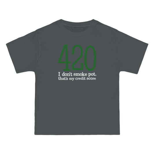 420 - I Don't Smoke Pot - Men's Heavyweight T-Shirt