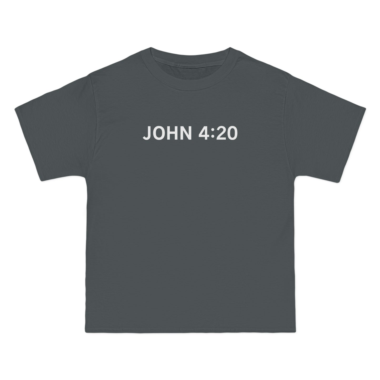 John 4:20 - Men's Heavyweight T-Shirt