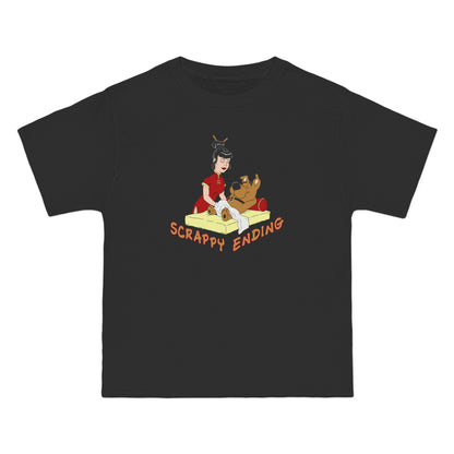 Scrappy Ending - Men's Heavyweight T-Shirt