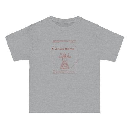 Vitruvian Half-Man - Men's Heavyweight T-Shirt