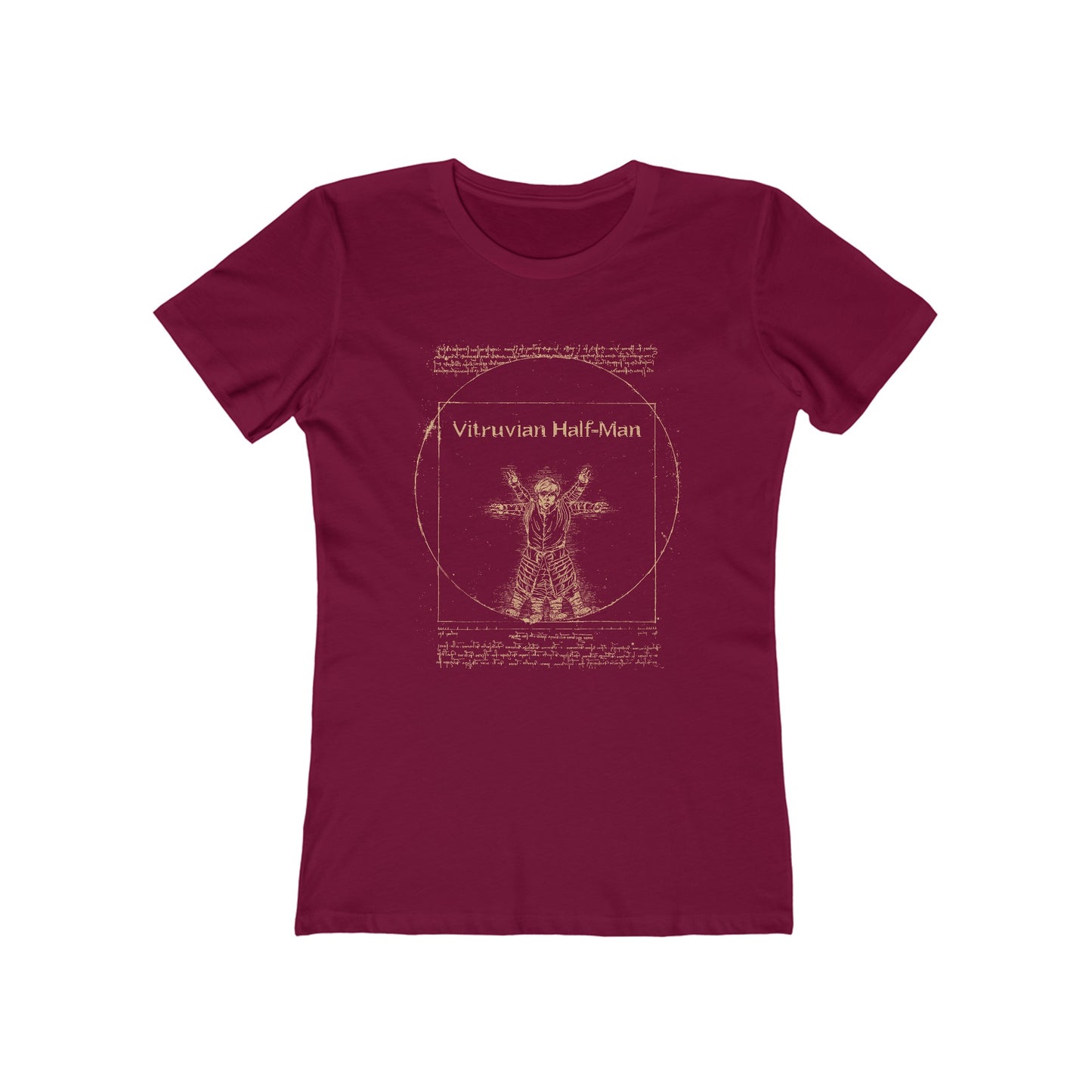 Vitruvian Half-Man - Women's T-Shirt