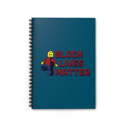 Block Lives Matter - Spiral Notebook